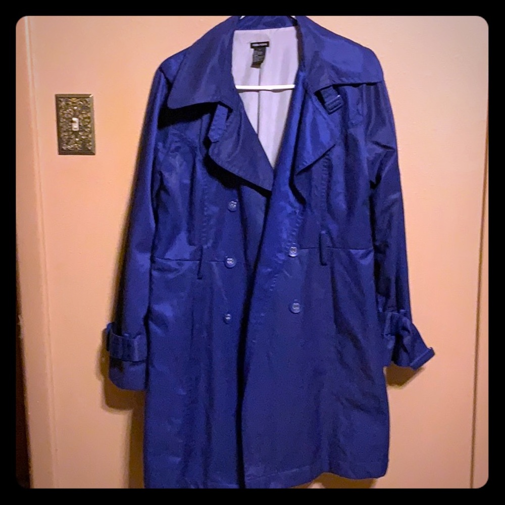 Purple Maurices Peacoat/Trenchcoat style